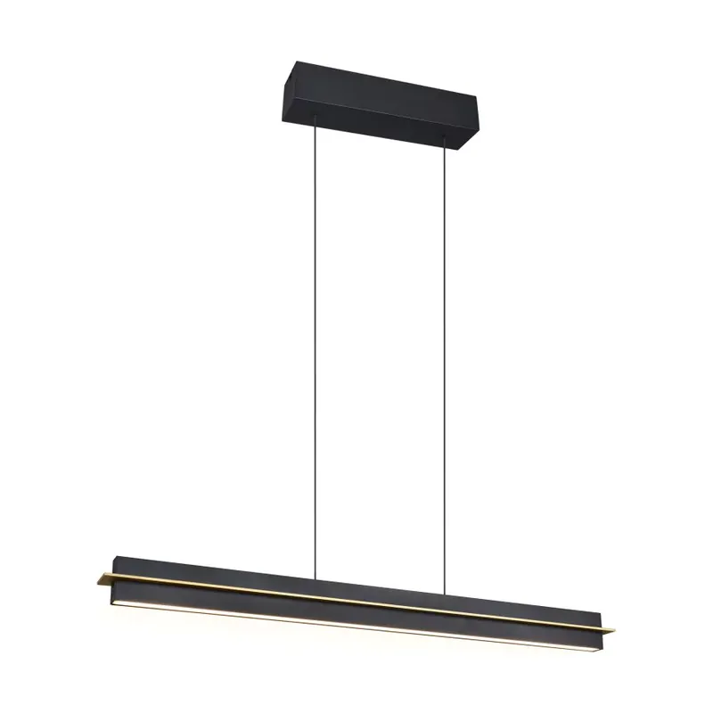 Vedd meg online Trio 346710180 EMERSON 1 ágú függeszték LED lámpa
