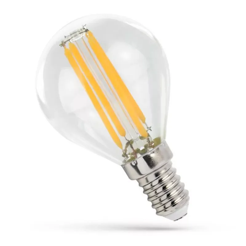 LED fényforrás E14 gömb 4W 510lm 4000K Expressz szállítás