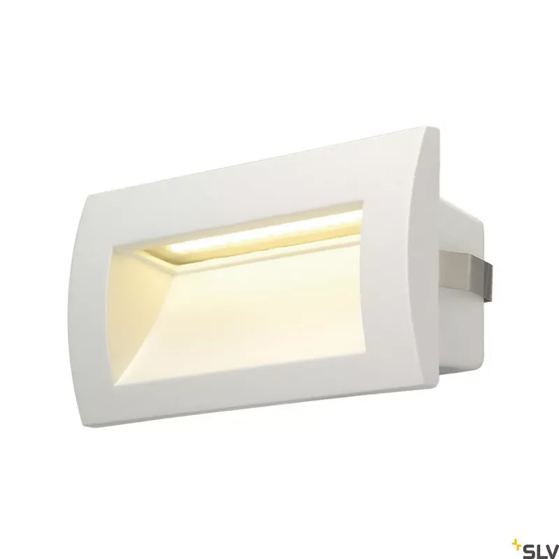 DOWNUNDER OUT LED M fehér-fekete IP55 4W 3000K falba süllyesztett kültéri útvonalmegvilágító lámpa Olcsóbb