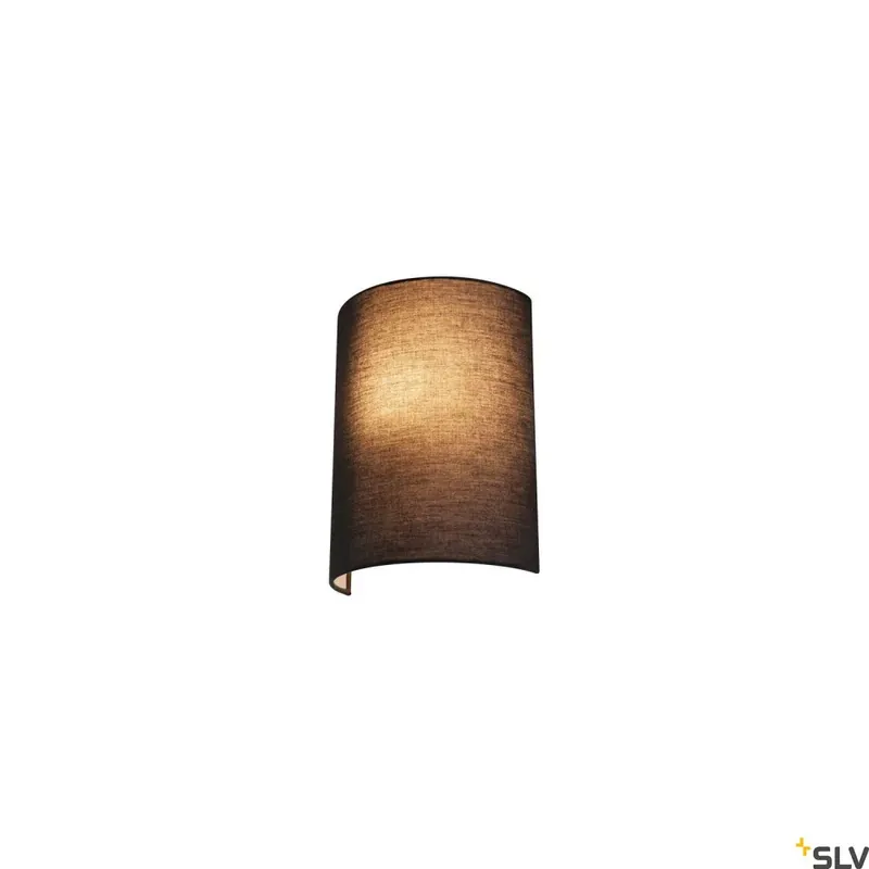 Akció FENDA HALF SHADE fekete fali lámpa búra