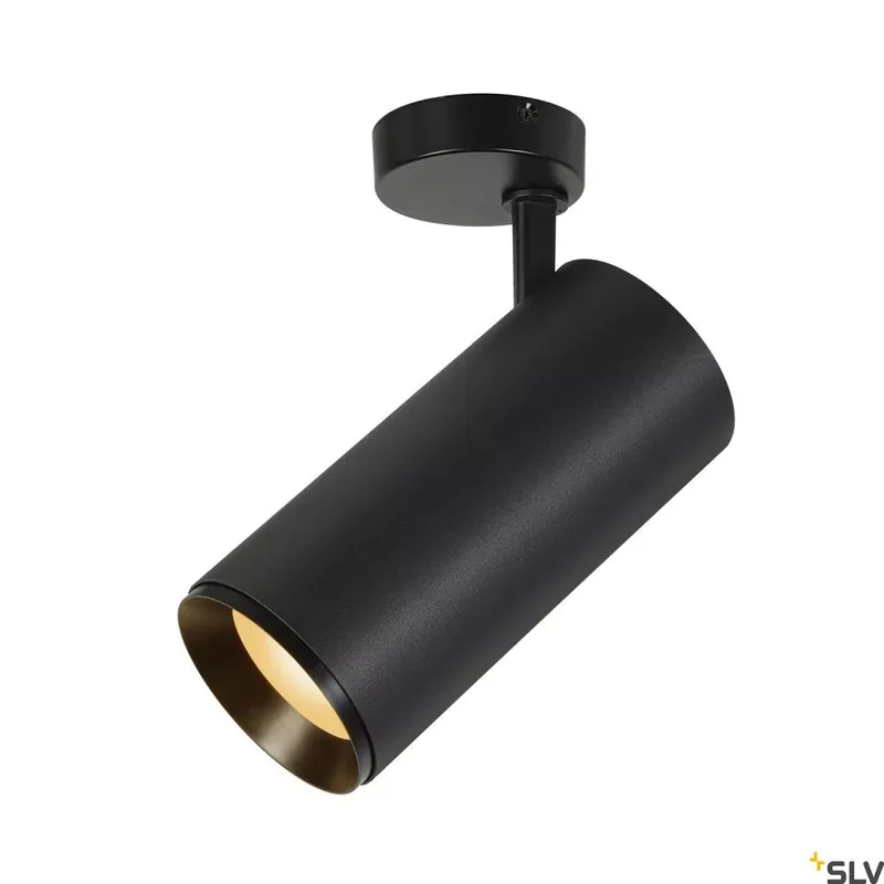 Biztonságos fizetés NUMINOS SPOT DALI XL fekete 12cm 2700K 60° 36W dimmelhető mennyezeti LED spot lámpa