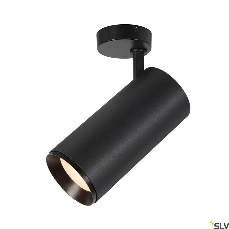 Újdonság NUMINOS SPOT DALI XL fekete 12cm 3000K 36° 36W dimmelhető mennyezeti LED spot lámpa