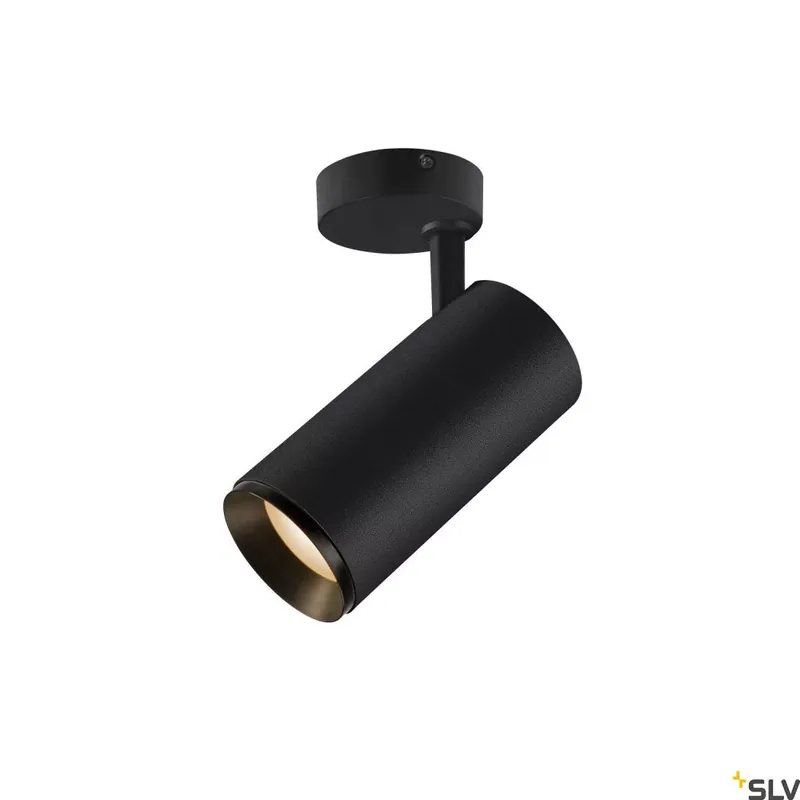 Azonnali szállítás NUMINOS SPOT PHASE L fekete 10cm 2700K 36° 28W dimmelhető mennyezeti LED spot lámpa