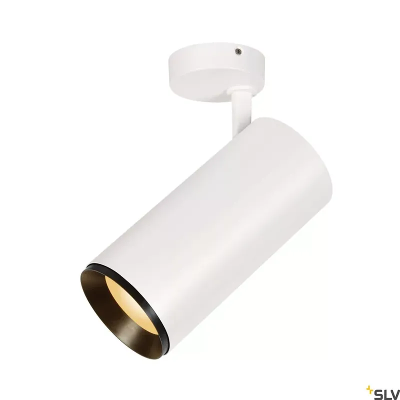 Akciós ár NUMINOS SPOT XL PHASE fehér-fekete 12cm 2700K 60° 36W dimmelhető mennyezeti LED spot lámpa