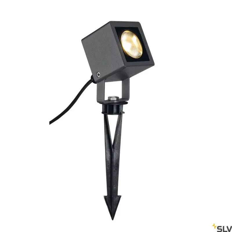 NAUTILUS antracit IP65 8.5W 3000K kültéri leszúrható kerti LED spot lámpa Különleges ajánlat