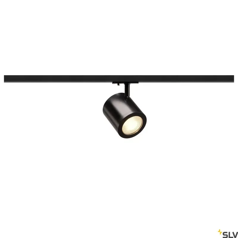 ENOLA C fekete 11w 3000K 55° alumínium dimmelhető LED spot lámpa 1 fázisú sínhez Expressz szállítás