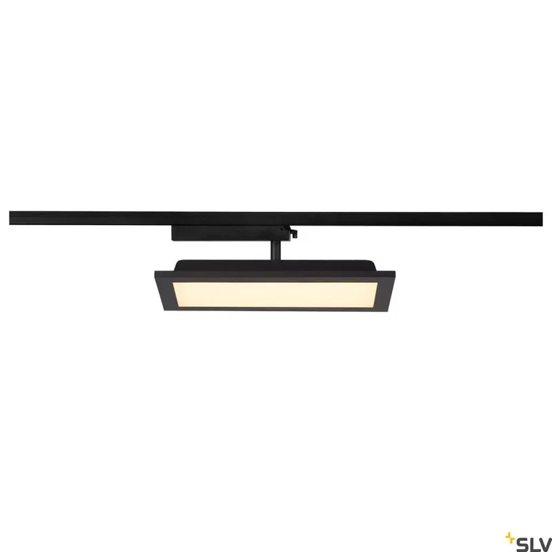 Biztonságos fizetés PANEL ONE-TRACK SQUARE fekete 18W 3000K szögletes sínes LED lámpa 1 fázisú sínhez