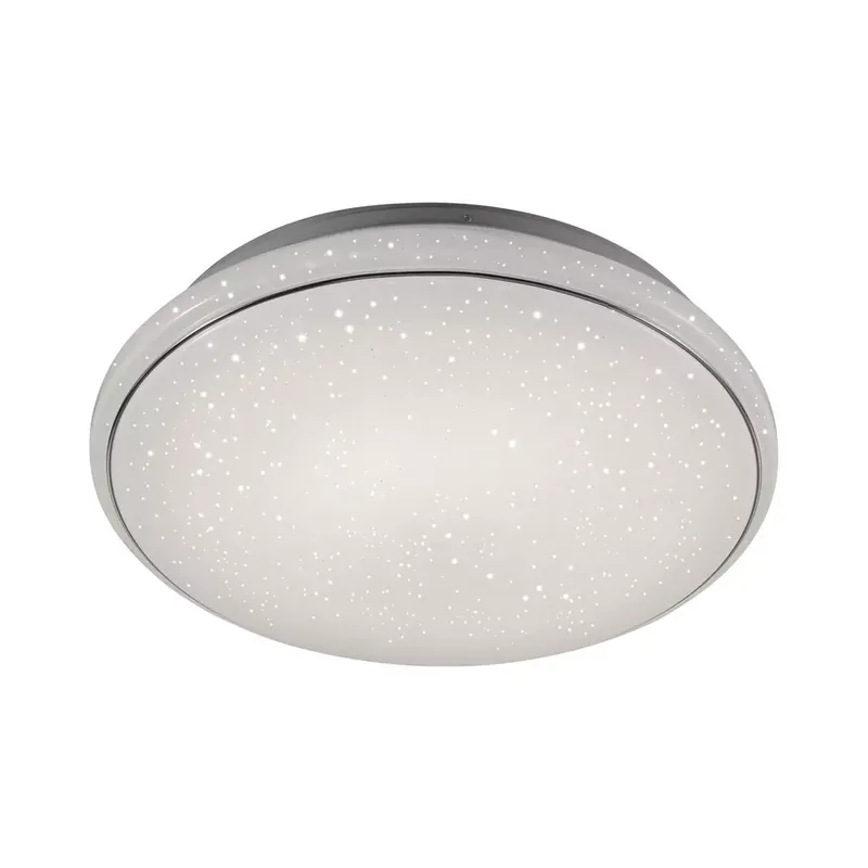Leuchten Direkt JUPITER LED 14366-16 távirányítós, csillámeffektes mennyezetlámpa, 40W LED, CCT, 3600 lm Kedvezmény