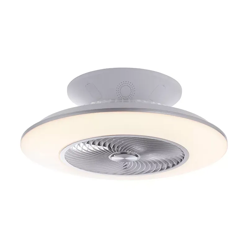 Leuchten Direkt LEONARD 14445-55 távirányítós mennyezeti lámpa+ventilátor, 1x32W LED, 2700K-5000K, 3760 lm Utolsó esély