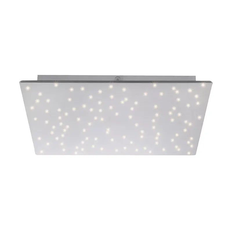 Biztonságos fizetés Leuchten Direkt SPARKLE 14671-55 távirányítós, kristályeffektes mennyezeti lámpa, 1x18W LED, 2700K-5000K, 2050 lm