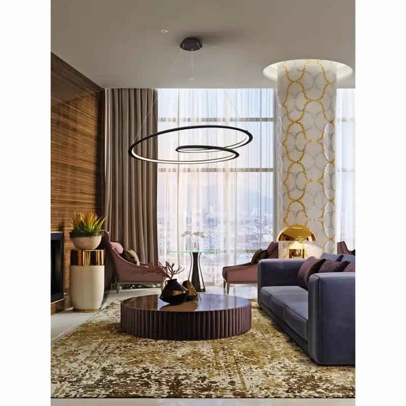Árcsökkenés Schuller LOOPING 527644 függeszték, 54W LED, 3000K, 2700 lm