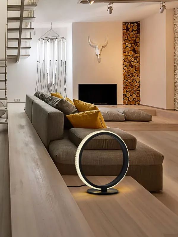 Schuller RING 717724 asztali lámpa, 11W LED, 3000K, 550 lm Biztonságos fizetés