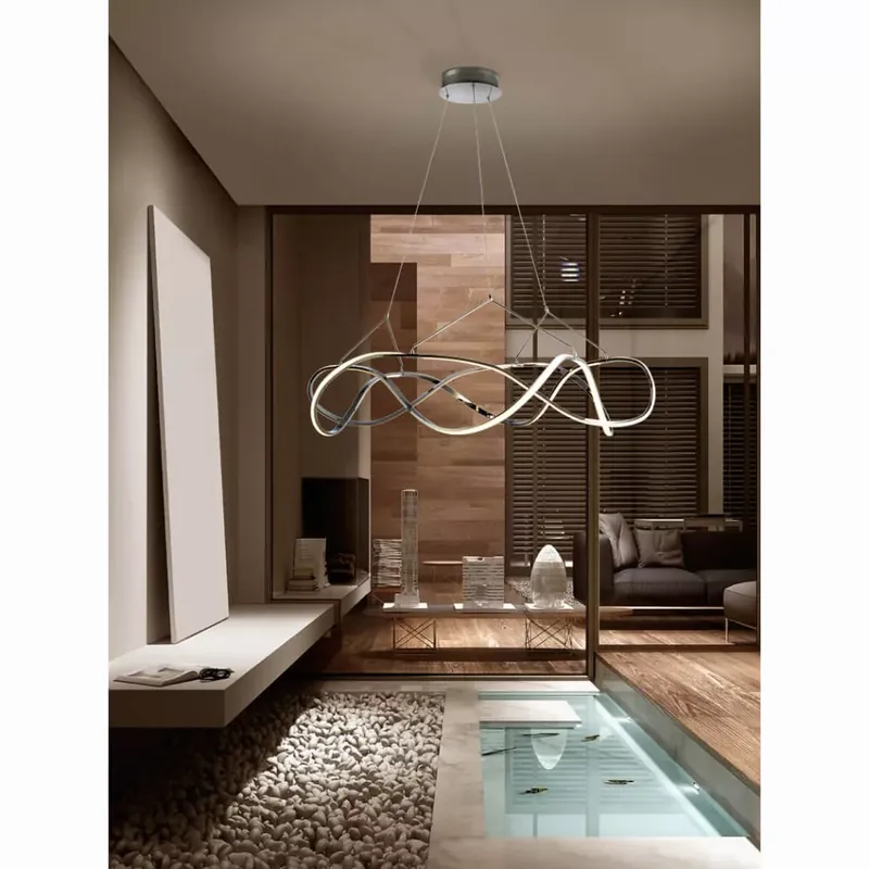 Expressz kézbesítés Schuller MOLLY 763585 függeszték, 63W LED, 3000K, 5670 lm