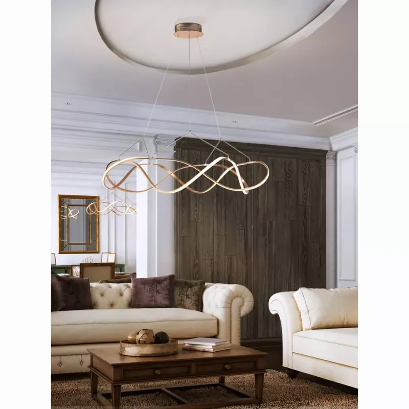 Biztonságos fizetés Schuller MOLLY 763592 függeszték, 63W LED, 3000K, 5670 lm