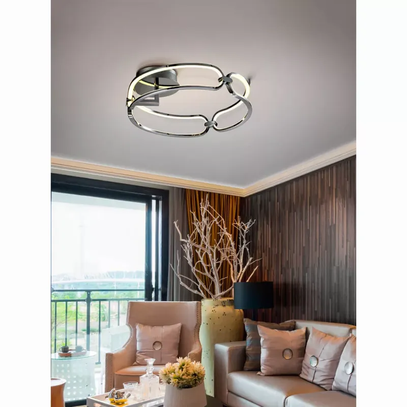 Schuller COLETTE 786485 fényerő-szabályozható mennyezetlámpa, 37W LED, 3000K, 3330 lm Kiárusítás
