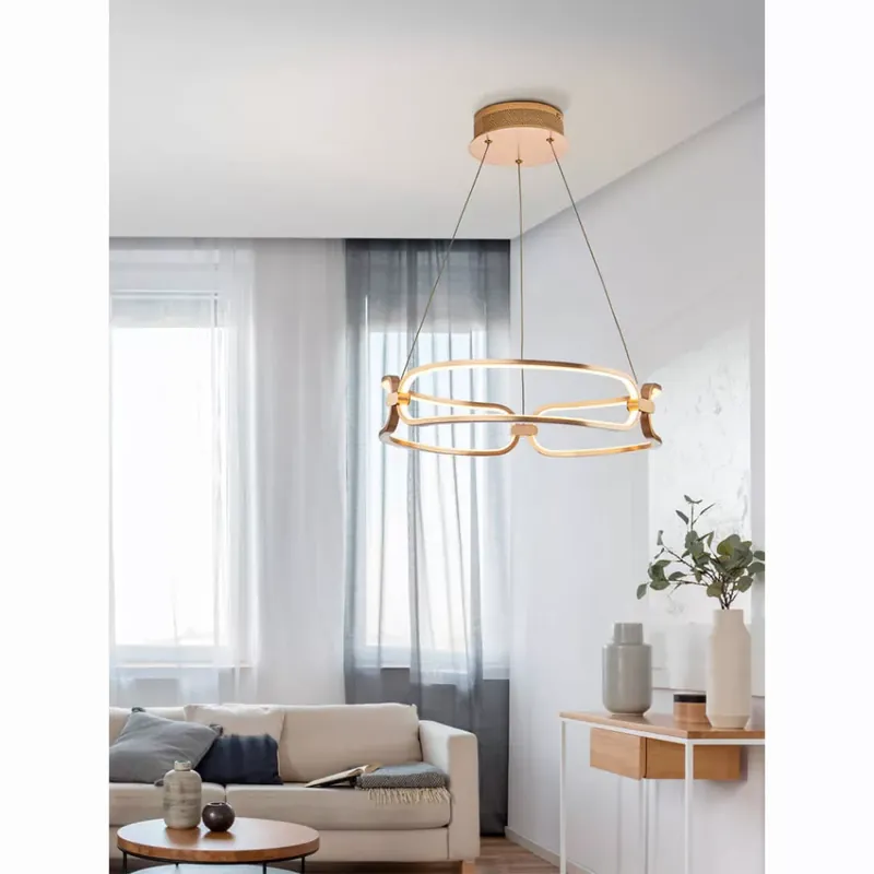 Népszerű Schuller COLETTE 786621 fényerő-szabályozható függeszték, 37W LED, 3000K, 3330 lm