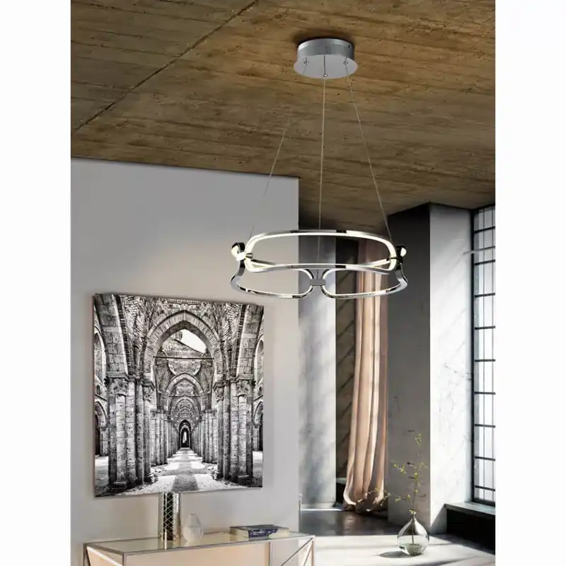 Kihagyhatatlan ajánlat Schuller COLETTE 786645 fényerő-szabályozható függeszték, 37W LED, 3000K, 3330 lm
