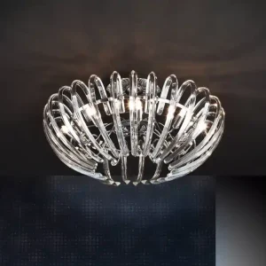Schuller Ariadna 876352 üveg mennyezetlámpa, 9x6W G9 LED, 3000K, 9x550 lm Bestseller