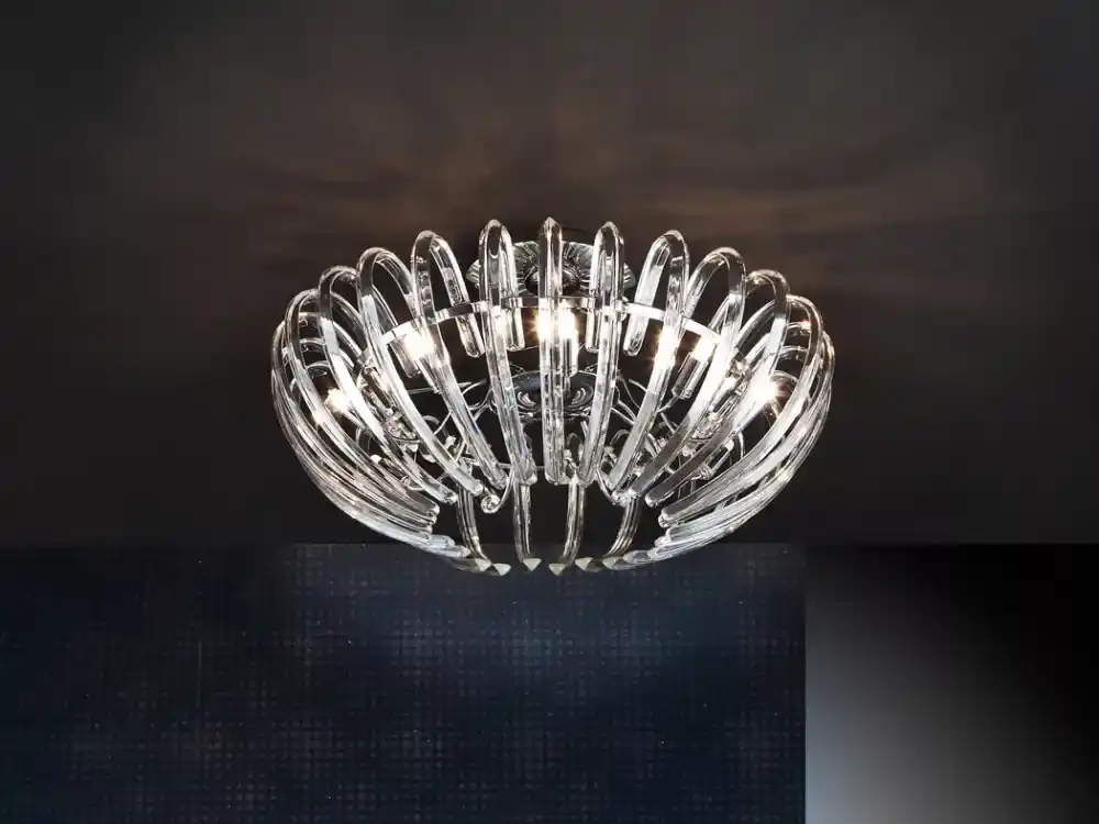 Schuller Ariadna 876352 üveg mennyezetlámpa, 9x6W G9 LED, 3000K, 9x550 lm Bestseller