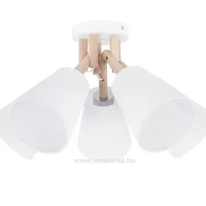 Ajánlat TK Lighting Vaio White 666 mennyezeti lámpa, 5x40W E14