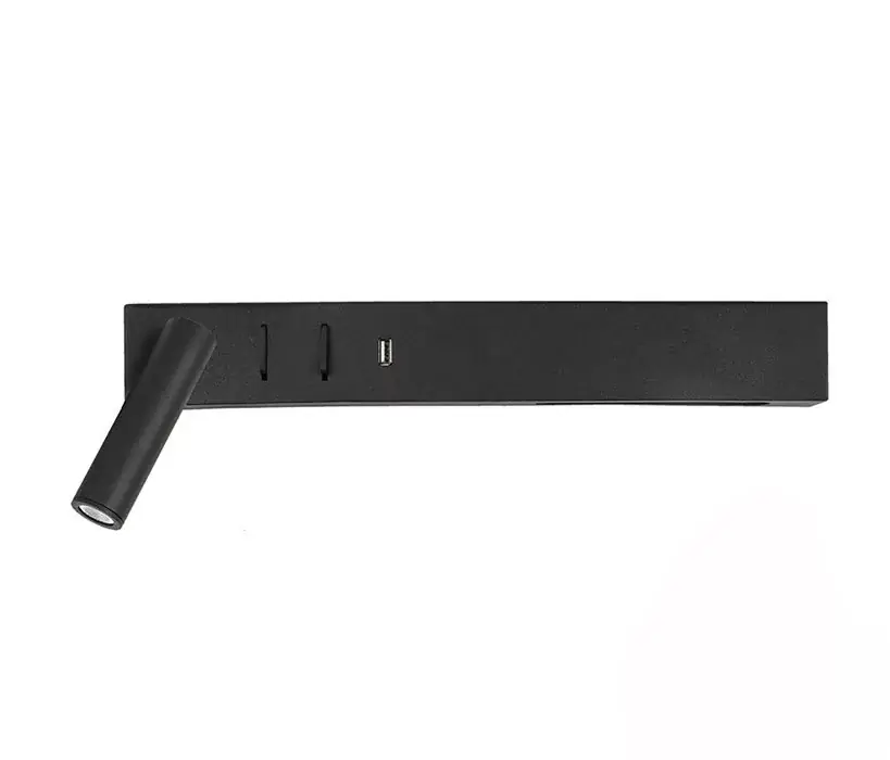 Akció Nova Luce Vida 9533522 fali spotlámpa USB töltővel, 5W+3W LED, 3000K, 350+210 lm