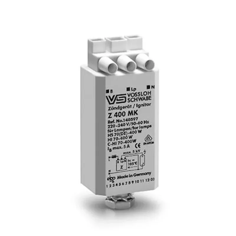Ajánlat Vossloh-Schwabe 70-400W Nátrium-fémhalogén gyújtó, nem leállós