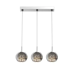 Expressz kézbesítés Zuma Crystal függeszték, 3x42W G9, P0076-03N