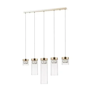 Zuma Gem P0389-05E-F7AC függeszték, 5x28W G9 Újdonság