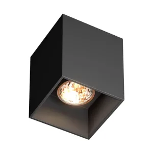 Szezonális akció Zuma Square mennyezeti lámpa, 1x50W GU10, 50475-BK