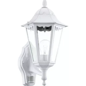 Szuper akció Eglo Navedo 93447 mozgásérzékelős kültéri falilámpa, 1x60W E27