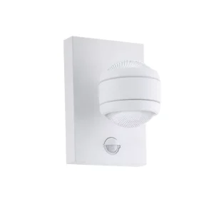 Szuper ajánlat Eglo Sesimba 96022 mozgásérzékelős kültéri falilámpa, 2x3,7W LED, 3000K, 2x280 lm, IP44