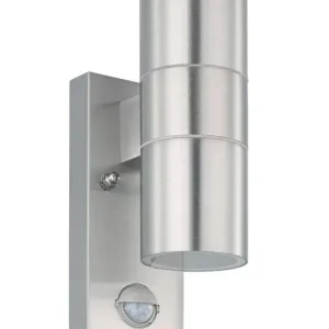 Vásárlói kedvenc Eglo Riga 5 32898 mozgásérzékelős kültéri falilámpa, 2x3W GU10, 3000K, 2x240 lm, IP44
