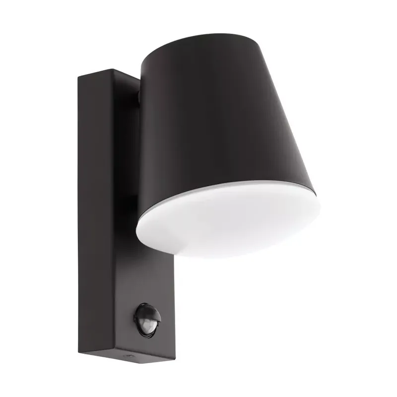 Olcsóbb Eglo Caldiero 97451 kültéri falilámpa mozgásérzékelővel, 1x10W E27