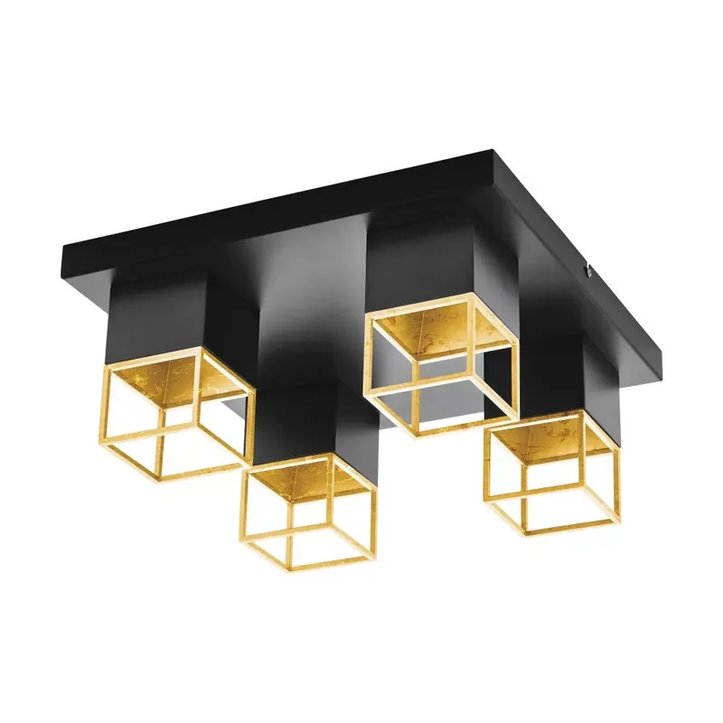 Exkluzív ajánlat Eglo Montebaldo 97731 mennyezetlámpa, 4x5W GU10 LED, 3000K, 4x400lm