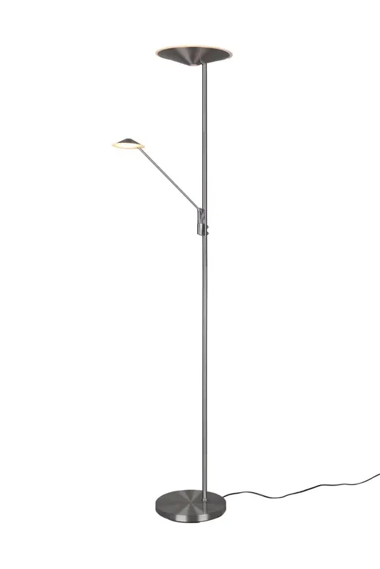 Népszerű Trio Brantford 425610207 állólámpa, 30W+6,5W LED, 2700K-3200K-4000K, 3500+650 lm