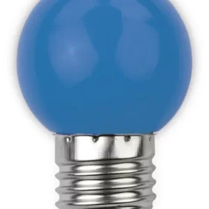 Azonnali szállítás Avide ABDLG45-1W-B dekor LED fényforrás G45 1W E27, 30 lm, kék