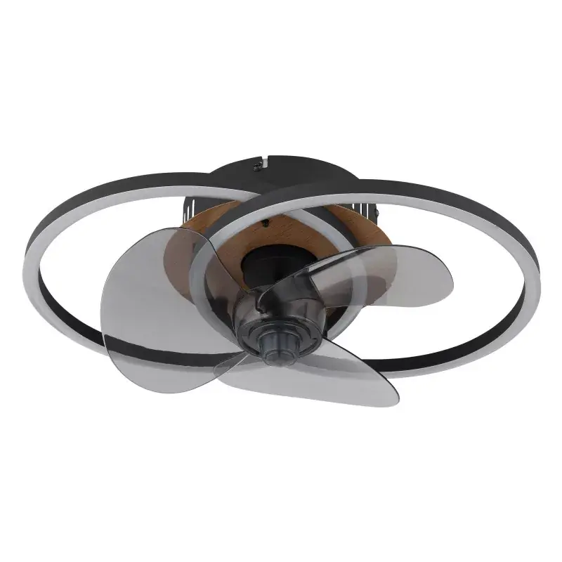 Végkiárusítás Globo Karen 03661 távirányítós mennyezeti ventilátoros lámpa, 24W LED, 2700K-6500K, 28-490 lm