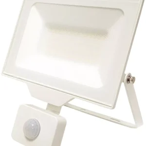 Exkluzív ajánlat Avide ARFFLNW-50W-PIR-W mozgásérzékelős reflektor, 50W LED, 4000K, 5000 lm