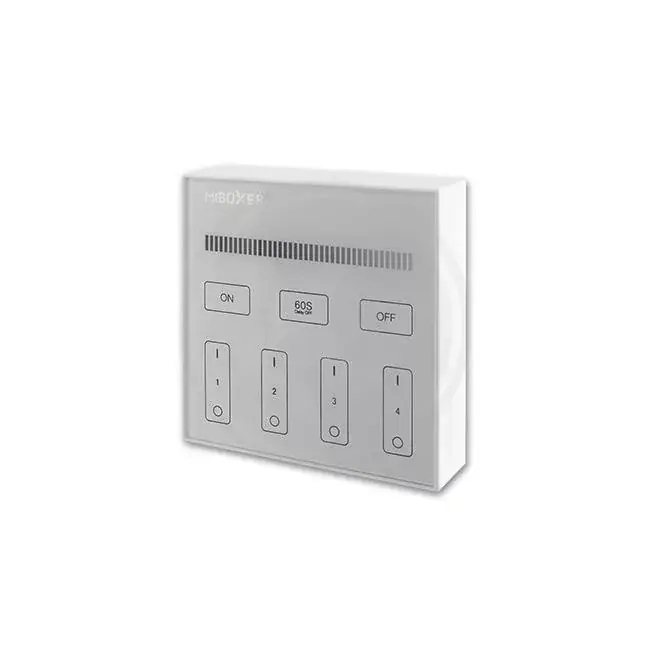 Bestseller MasterLED Falon kívüli 4 csatornás dimmer távirányító fehér színben