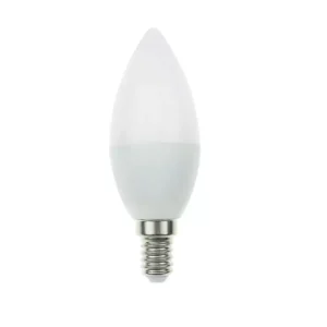 Szezonális akció EcoLight E14-es foglalatú 7 W-os SMD LED izzó natúr fehér