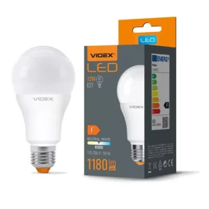 Alacsony ár Videx A60 LED izzó 12 W-os natúr fehér E27-es foglalattal