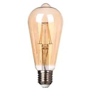 Utolsó esély MasterLED E27-es foglalatú 6 W-os 2200K filament szálas izzó