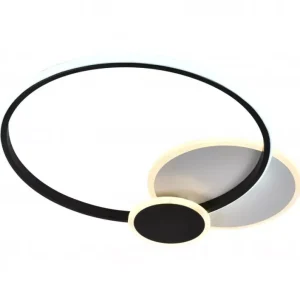 Lucero Zoe 90 W-os 50 cm átmérőjű fehér LED távirányítós és mobil applikációval vezérelhető mennyezeti lámpa Alacsony ár