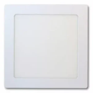 EcoLight 12 W-os falon kívüli natúr fehér négyzet alakú LED-es mennyezetlámpa Szezonális akció