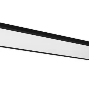 MasterLED 60 W-os natúr fehér 300x1200 mm falon kívüli fekete LED panel Vásárlói kedvenc