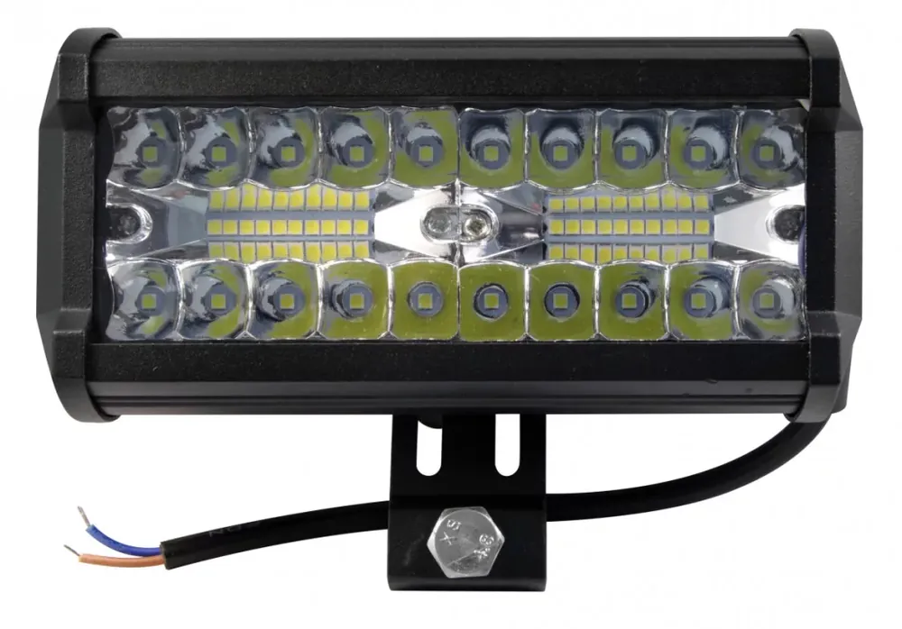 MasterLED Téglalap alakú hideg fehér színhőmérsékletű 120 W-os munkalámpa/Off-Road terepjáró lámpa Biztonságos vásárlás