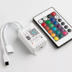 Csak ma EcoLight Alexa Wi-fi-s RGB vezérlő 24 gombos infrás távirányítóval