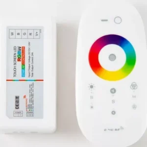 Prémium EcoLight RGBW távirányító + 1 db vezérlő 24A 288W RF