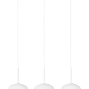 Kedvezményes ár UMMO Lighting Epli Mini fehér függesztett lámpa (UMM-EM0311PL) G9 3 izzós IP20