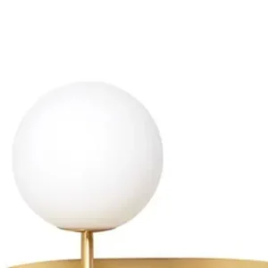 Szuper ajánlat UMMO Lighting Hanea sárgaréz-fehér asztali lámpa (UMM-HAS132P1) G9 1 izzós IP20
